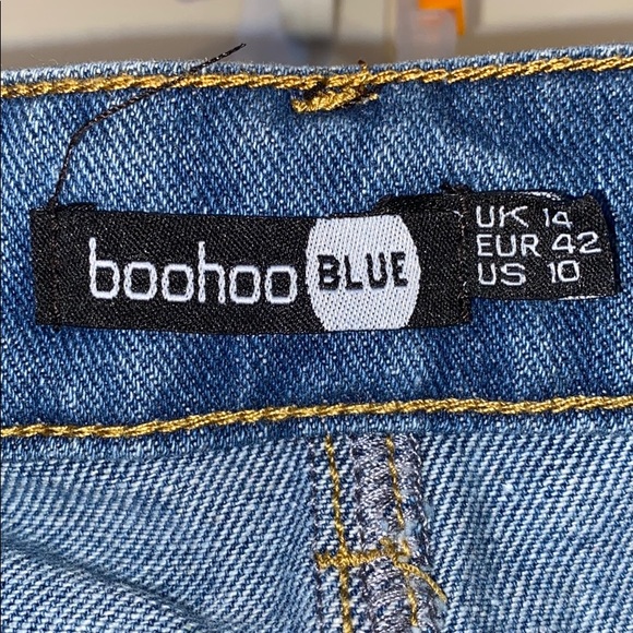 NWOT Denim Mini Skirt - Picture 4 of 4